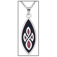 NECKLACE CELTIC POINT OVAL KNOT